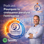 Podcast sur pourquoi la croissance paralyse l’entreprise avec modèle d’alignement organisationnel Néovista et neurosciences appliquées